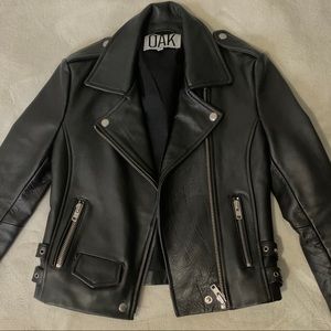 OAK NYC Leather Rider Jacket